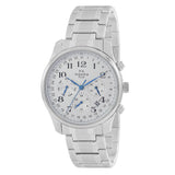 Maxima STEEL Men Silver Dial Analogue Watch - 00801CMGS