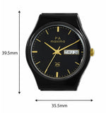 Maxima FIBER Men Black Dial Analogue Watch - 02244PPGW