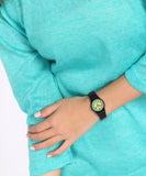 Maxima FIBER Women Green Dial Analogue Watch - 02520PPLW