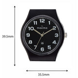 Maxima FIBER Men Black Dial Analogue Watch - 03368PPGW