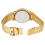 Maxima GOLD Men White Dial Analogue Watch - 04147CMGY