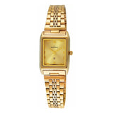 Maxima GOLD Women Beige Dial Analogue Watch - 06117CMLY