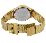 Maxima GOLD Men White Dial Analogue Watch - 06365CMGY