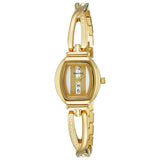 Maxima GOLD Women White Dial Analogue Watch - 07192BMLY