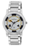 Maxima ATTIVO Men White Dial Analogue Watch - 20987CMGI