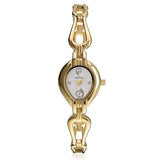 Maxima GOLD Women Silver Dial Analogue Watch - 25334BMLY