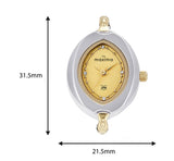 Maxima GOLD Women Gold Dial Analogue Watch - 25610BMLT