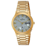 Maxima GOLD Men Beige Dial Analogue Watch - 27862CMGY