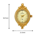 Maxima GOLD Women Beige Dial Analogue Watch - 29372BMLY