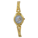 Maxima GOLD Women White Dial Analogue Watch - 29374BMLY