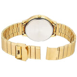 Maxima GOLD Men White Dial Analogue Watch - 32551CMGY