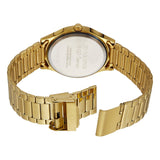 Maxima GOLD Men Gold Dial Analogue Watch - 34651CMGY