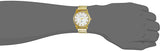 Maxima GOLD Men White Dial Analogue Watch - 34756CMGY