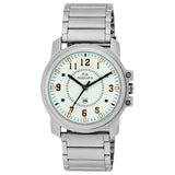 Maxima ATTIVO Men White Dial Analogue Watch - 34860CMGI