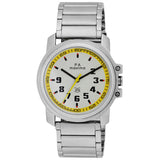 Maxima ATTIVO Men White Dial Analogue Watch - 34866CMGI