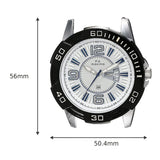 Maxima ATTIVO Men White Dial Analogue Watch - 38120CMGI