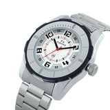 Maxima ATTIVO Men White Dial Analogue Watch - 38481CAGI