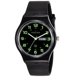 Maxima FIBER Men Black Dial Analogue Watch - 39338PPGW