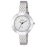 Maxima E-CO Women White Dial Analogue Watch - 39653CMLI