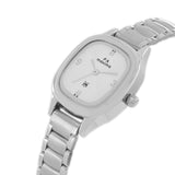 Maxima E-CO Women Silver Dial Analogue Watch - 39993CMLI