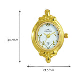 Maxima GOLD Women White Dial Analogue Watch - 40865BMLY