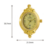 Maxima GOLD Women Gold Dial Analogue Watch - 40866BMLY