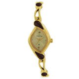 Maxima GOLD Women Gold Dial Analogue Watch - 42061BMLY