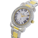 Maxima GOLD Women Silver Dial Analogue Watch - 43010CMLT