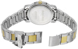 Maxima GOLD Women White Dial Analogue Watch - 43012CMLT