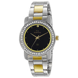 Maxima GOLD Women Black Dial Analogue Watch - 43016CMLT