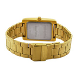 Maxima GOLD Men Gold Dial Analogue Watch - 43235CMGY