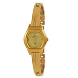 Maxima GOLD Women Gold Dial Analogue Watch - 43562BMLY