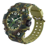 Maxima ADVENTURE Men Army Green Dial Analogue Watch - 43960PPAN