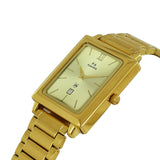 Maxima GOLD Men Gold Dial Analogue Watch - 43991CMGY