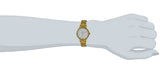 Maxima GOLD Women White Dial Analogue Watch - 44500BMLY
