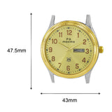 Maxima GOLD Men Gold Dial Analogue Watch - 45220LMGT