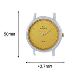 Maxima GOLD Men Gold Dial Analogue Watch - 47031CMGT