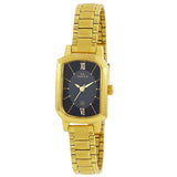 Maxima GOLD Women Black Dial Analogue Watch - 47070CMLY