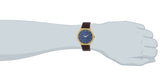 Maxima GOLD Men Blue Dial Analogue Watch - 47621LMGY