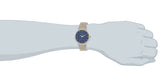 Maxima GOLD Men Blue Dial Analogue Watch - 47662CMGT