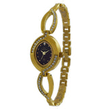 Maxima GOLD Women Maroon Dial Analogue Watch - 47682BMLY