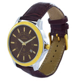 Maxima GOLD Men Brown Dial Analogue Watch - 47781LMGT