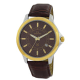 Maxima GOLD Men Brown Dial Analogue Watch - 47781LMGT