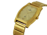 Maxima GOLD Men Gold Dial Analogue Watch - 47800CMGY