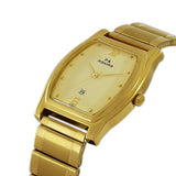 Maxima GOLD Men Gold Dial Analogue Watch - 47802CMGY