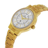 Maxima GOLD Women Silver Dial Analogue Watch - 48233CMLY