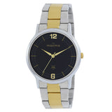 Maxima GOLD Men Black Dial Analogue Watch - 48294CMGT