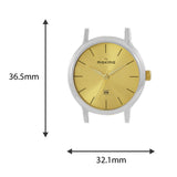 Maxima GOLD Women Beige Dial Analogue Watch - 48330CMLT