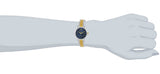 Maxima GOLD Women Blue Dial Analogue Watch - 48333CMLT