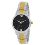 Maxima GOLD Women Black Dial Analogue Watch - 48334CMLT